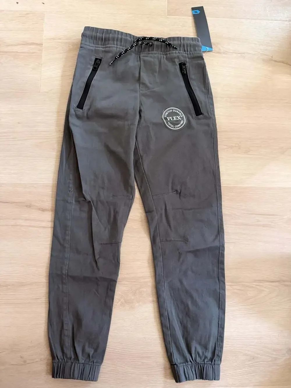 Tony Hawk Boys Flex Stretch Jogger Pants Grey Size M 10/12